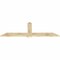Ekena Millwork Eugene Rough Sawn Timber Gable Bracket, Douglas Fir, 84"W x 28"H x 2"D x 6"F, 8/12 Pitch GBW084X28X0206EUG00RDF - alternate 5
